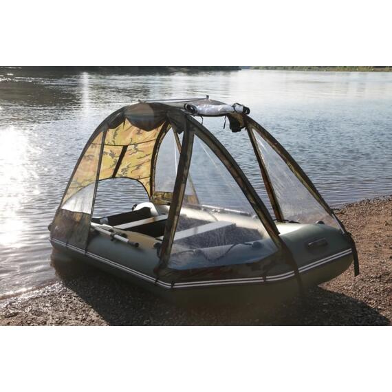 Тент ходовой на моторную лодку Ривьера 3000, фото 