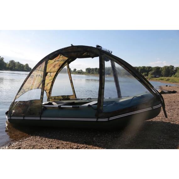 Тент ходовой на моторную лодку Ривьера 3600, фото , изображение 3