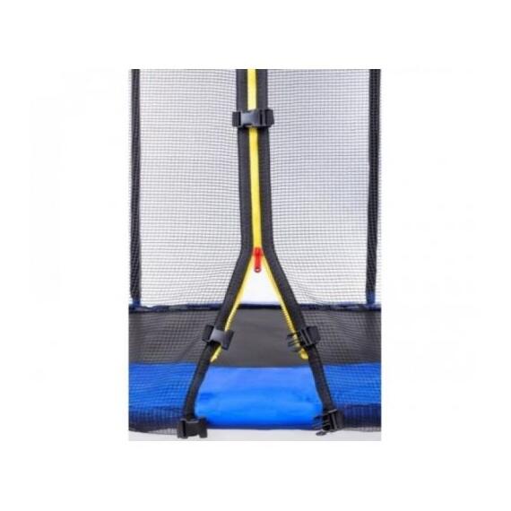 Батут Atlas Sport 435 см (14ft) с внутренней сеткой и лестницей GREEN, Цвет: зеленый, Диаметр батута: 435 см (14ft), фото , изображение 3