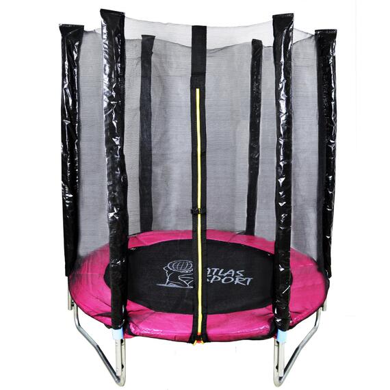 Батут Atlas Sport 140 см (4.5ft) PINK, Цвет: розовый, Диаметр батута: 140 см (4,5 ft), фото 