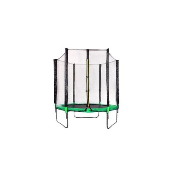 Батут Atlas Sport 183 см (6ft) с внешней сеткой без лестницы GREEN, Цвет: зеленый, Диаметр батута: 183 см (6 ft), фото 