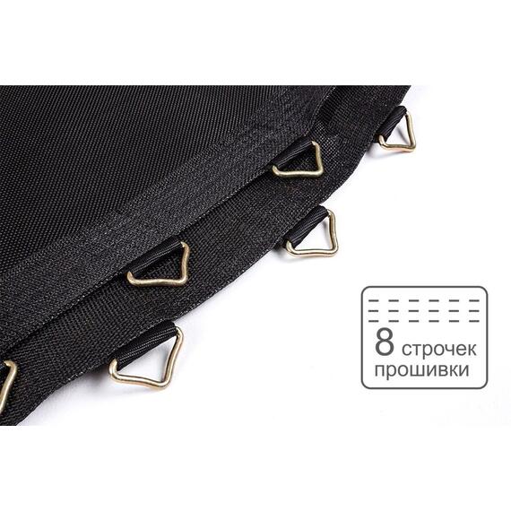 Батут Atlas Sport 312 см (10ft) PRO (усиленные опоры) ORANGE, Цвет: оранжевый, Диаметр батута: 312 см (10 ft), фото , изображение 9