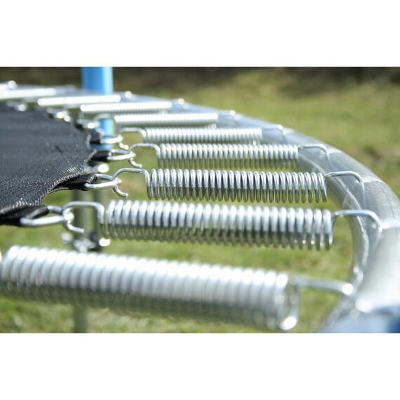 Батут Atlas Sport 404 см (13ft) BASIC с лестницей GREEN, Цвет: зеленый, Диаметр батута: 404 см (13 ft), фото , изображение 8