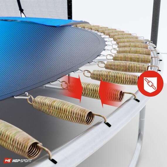 Батут Atlas Sport 312 см (10ft) PRO (усиленные опоры) BLUE, Цвет: синий, Диаметр батута: 312 см (10 ft), фото , изображение 4