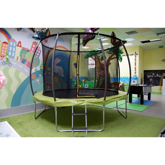 Батут Atlas Sport 312 см (10ft) MASTER GREEN, Цвет: зеленый, Диаметр батута: 312 см (10ft), фото , изображение 4