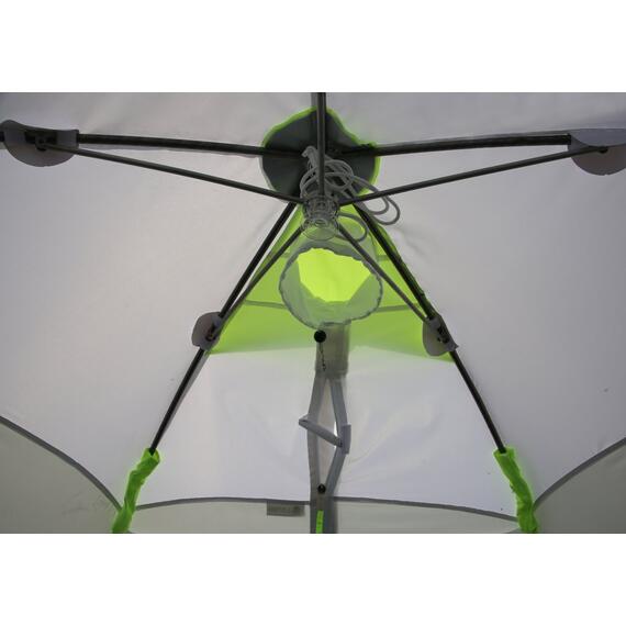 Зимняя палатка Лотос 2 (Салатовый), Цвет: салатовый, Вместимость (чел): 2, фото , изображение 3