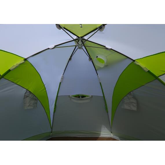 Зимняя палатка Лотос 4 (Салатовый), Цвет: салатовый, Вместимость (чел): 3, фото , изображение 7