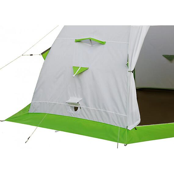 Зимняя палатка Лотос 5С (Белый) + пол ПУ4000, Цвет: белый, Вместимость (чел): 4+, фото , изображение 11