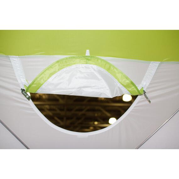 Утепленная палатка Лотос Куб 3 Классик С9Т (Салатовый), Цвет: салатовый, Вместимость (чел): 3, фото , изображение 23