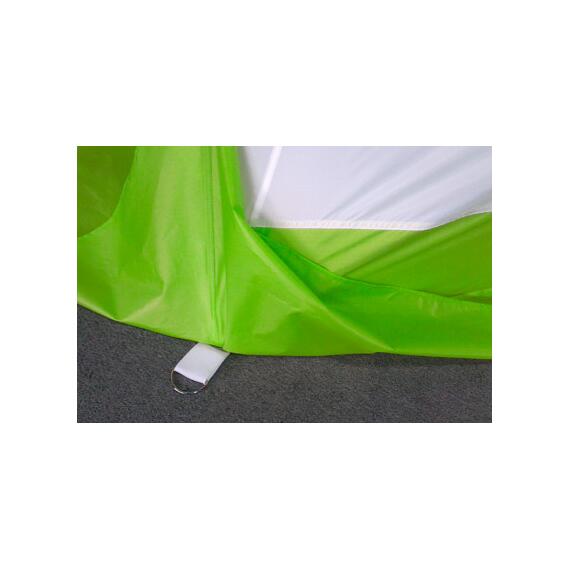 Утепленная палатка Лотос Куб 3 Классик С9Т (Салатовый), Цвет: салатовый, Вместимость (чел): 3, фото , изображение 25