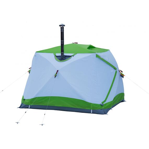 Клапан огнеупорный для палаток ЛОТОС КУБ (со шторкой кремнезем 1000°С), фото , изображение 4