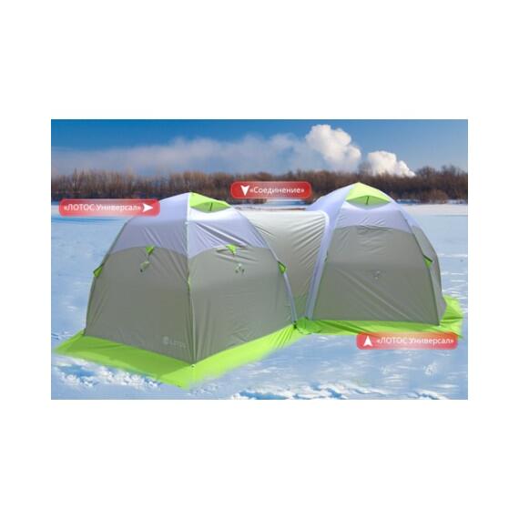 Соединение палаток ЛОТОС 3/5 (салатовый, ПУ1000), фото 