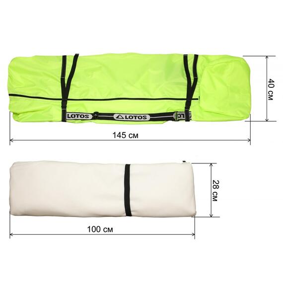 Внутренний тент Утепленный ЛОТОС КУБ 3 180х210х210 (Зимний), фото , изображение 12