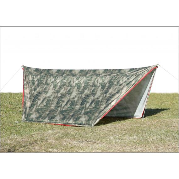 Пол влагозащитный ЛОТОС 5У ПУ4000 (крепление на молнии к внешнему тенту палатки), фото , изображение 9