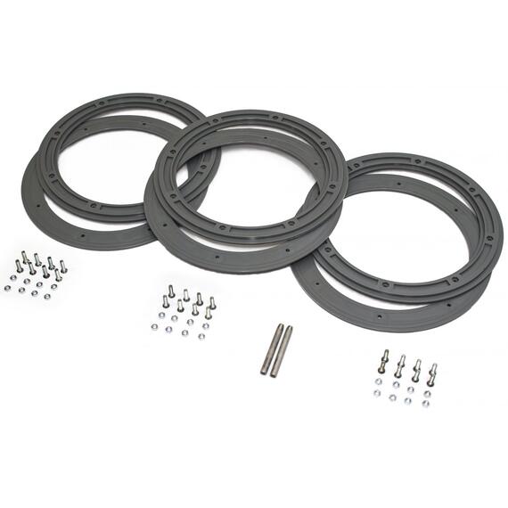 Фланец Без Бортика для отверстия под лунку Лотос 200 (Комплект 3 шт.), Количество: 3 шт., фото 