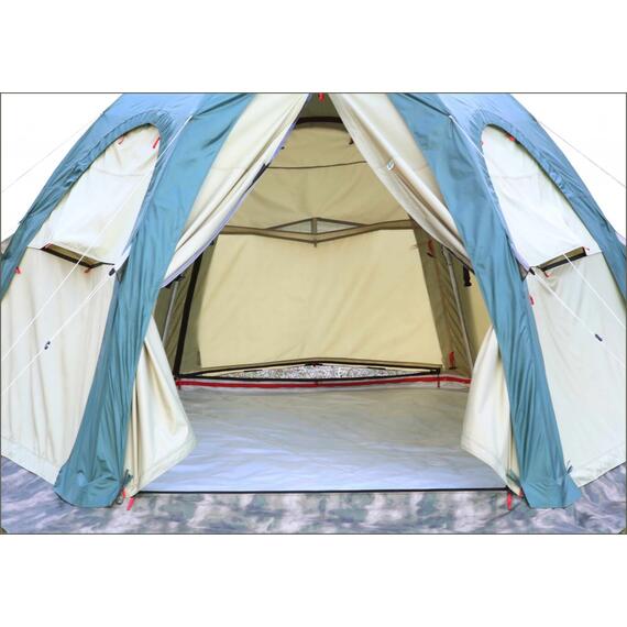 Пол влагозащитный ЛОТОС 5У ПУ4000 (крепление на молнии к внешнему тенту палатки), фото , изображение 3