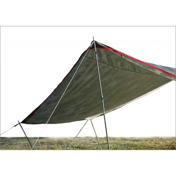 Пол влагозащитный ЛОТОС 5У ПУ4000 (крепление на молнии к внешнему тенту палатки), фото , изображение 11