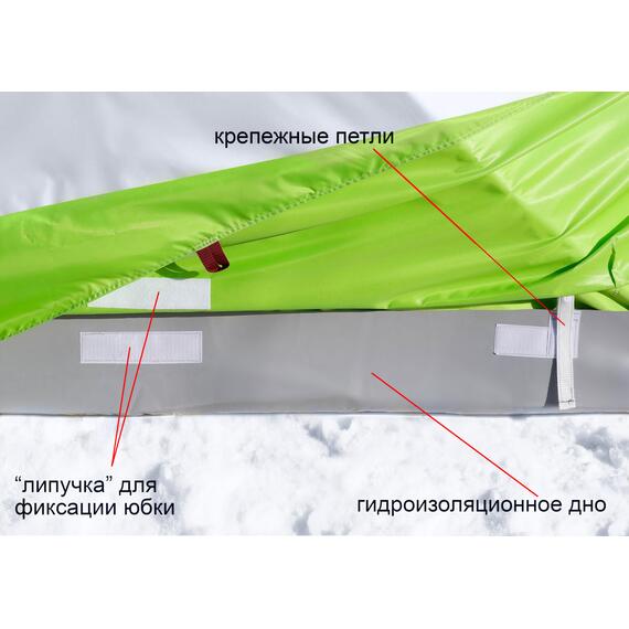 Дно гидро-термоизоляционное Лотос КубоЗонт 4 (260х260) с фланцами, фото , изображение 11