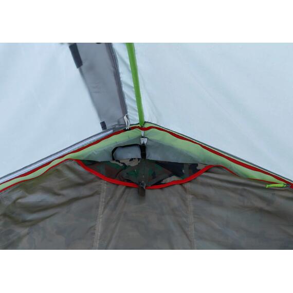 Пол влагозащитный ЛОТОС 5У ПУ4000 (крепление на молнии к внешнему тенту палатки), фото , изображение 4