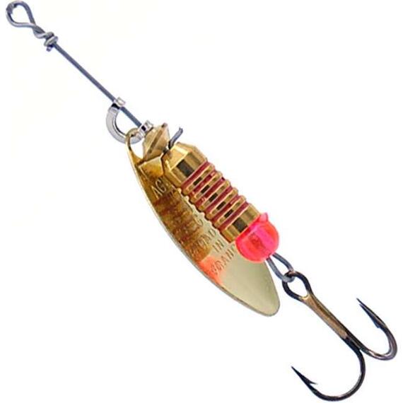 Блесна Mepps Aglia Long 00 OR золото 1,5g (A20), Цвет: Gold, Вес блесны (г): 1,5, фото , изображение 2