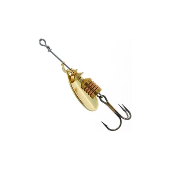 Блесна Mepps Aglia 1 OR золото 3,5g (C04), Цвет: Gold, Вес блесны (г): 3,5, фото , изображение 2
