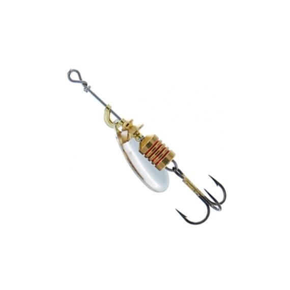 Блесна Mepps Aglia 1 AG серебро 3,5g (C01), Цвет: Silver, Вес блесны (г): 3,5, фото , изображение 2