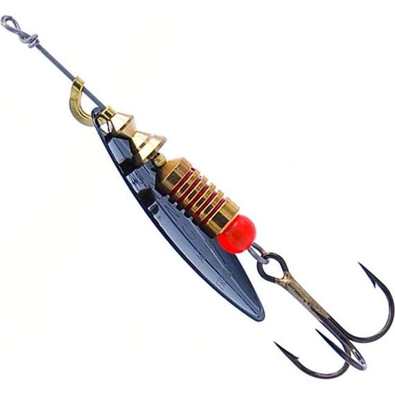 Блесна Mepps Aglia Long 2 N черный 7g (D45), Цвет: Black, Вес блесны (г): 7, фото , изображение 2