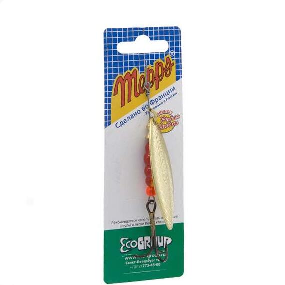 Блесна Mepps Aglia Long 4 OR золото 17g (F33), Цвет: Gold, Вес блесны (г): 17, фото , изображение 3