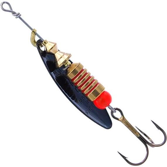 Блесна Mepps Aglia Long 1+N черный 6g (C53), Цвет: Black, Вес блесны (г): 6, фото , изображение 2