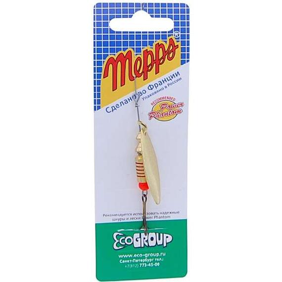 Блесна Mepps Aglia Long 1+OR золото 6g (C54), Цвет: Gold, Вес блесны (г): 6, фото , изображение 3