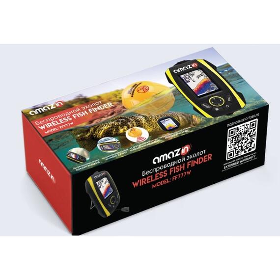 Беспроводной эхолот AMAZIN FishFinder FF777W, фото , изображение 4