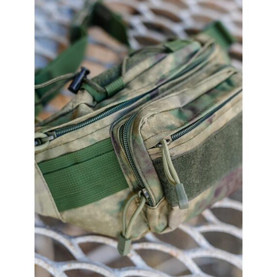 Сумка поясная Реплика США CH-066 (hdt fg), Цвет: болотный камуфляж, фото , изображение 5