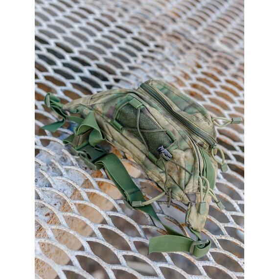 Сумка поясная Реплика США CH-066 (hdt fg), Цвет: болотный камуфляж, фото , изображение 6