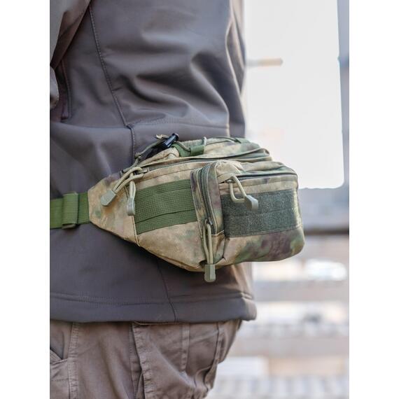 Сумка поясная Реплика США CH-066 (hdt fg), Цвет: болотный камуфляж, фото , изображение 8