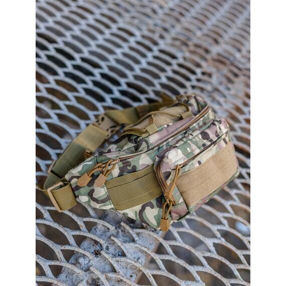 Сумка поясная Реплика США CH-066 (mtp), Цвет: песочный камуфляж, фото , изображение 4