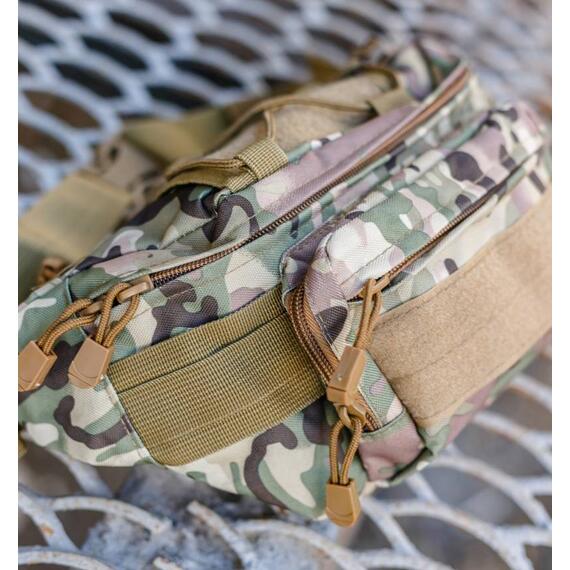 Сумка поясная Реплика США CH-066 (mtp), Цвет: песочный камуфляж, фото , изображение 5