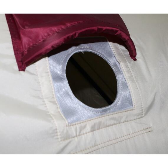 ТЕРМОСТОЙКАЯ НАКЛАДКА НА ОКНО ПОД ГАЗООТВОДНУЮ ТРУБУ