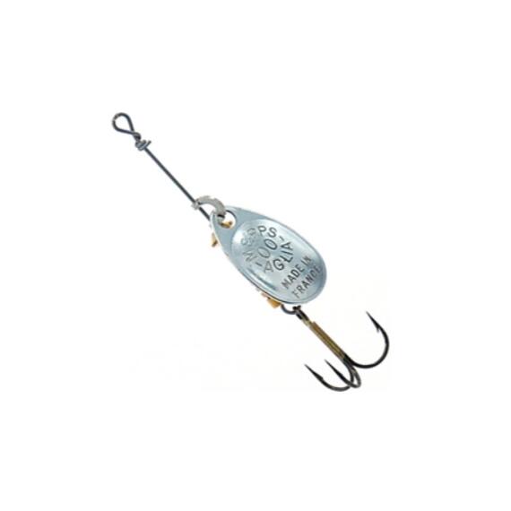 Блесна Mepps Aglia 00 AG серебро 1,5g (A01), Цвет: Silver, Вес блесны (г): 1,5, фото 