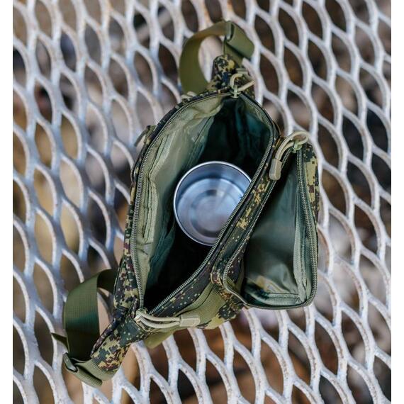 Сумка поясная Реплика США CH-066 (hdt), Цвет: зеленый пиксель, фото , изображение 5