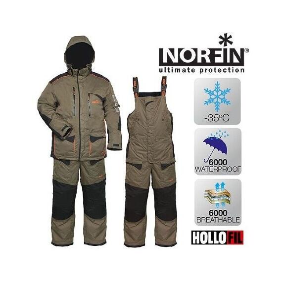 Зимний костюм Norfin Discovery Green, фото 