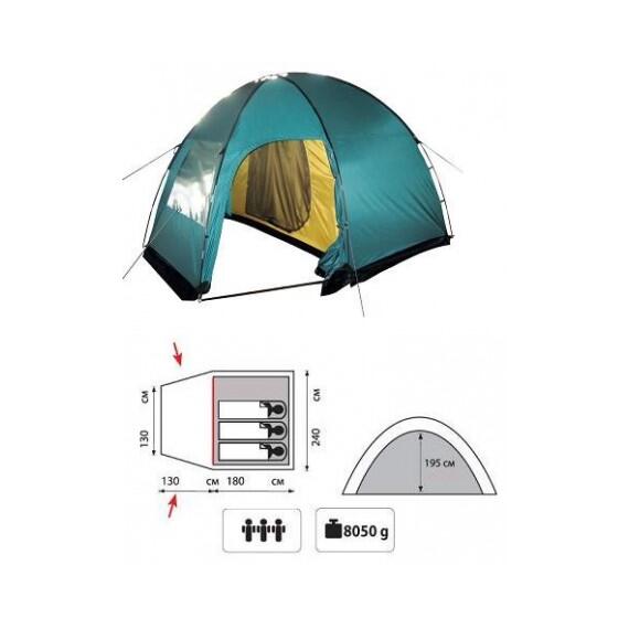 Палатка Tramp Bell 3 (v2), фото 