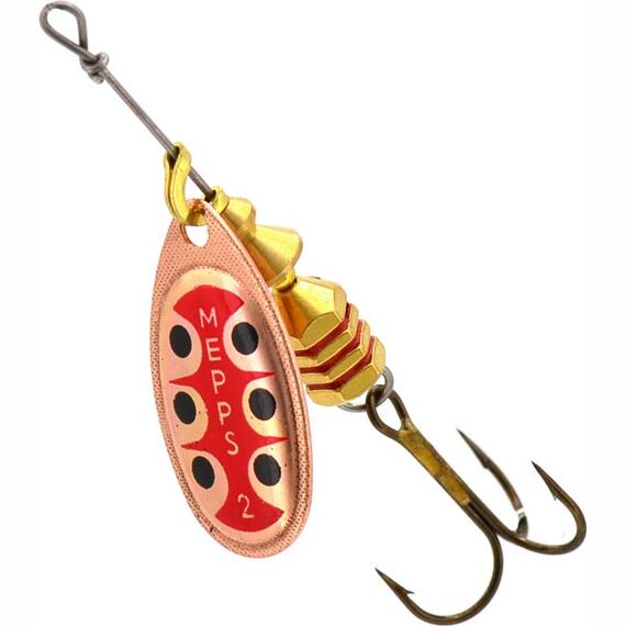 Блесна Mepps Aglia TW 2 CU медь 4,5g (D11), Цвет: Copper, Вес блесны (г): 4,5, фото 