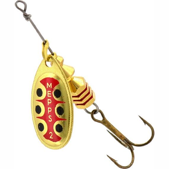 Блесна Mepps Aglia TW 2 OR золото 4,5g (D12), Цвет: Gold, Вес блесны (г): 4,5, фото 