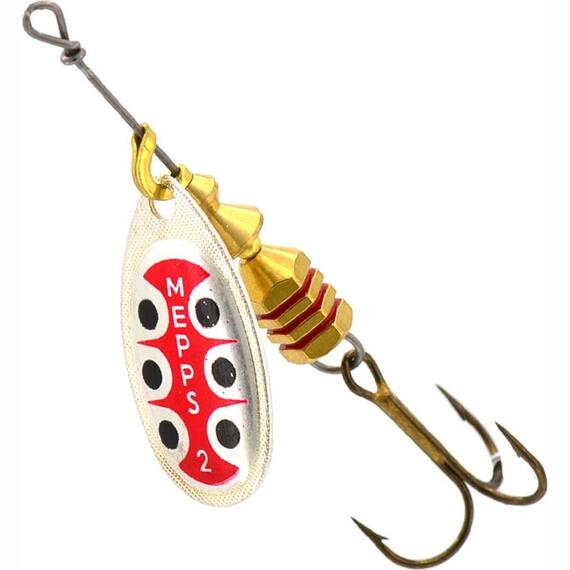 Блесна Mepps Aglia TW 2 AG серебро 4,5g (D13), Цвет: Silver, Вес блесны (г): 4,5, фото 