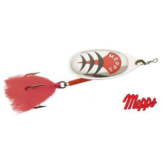Блесна Mepps Winner 1 AG серебро 2g (C45), Цвет: Silver, Вес блесны (г): 2, фото 