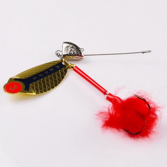 Блесна Mepps Lusox 3 OR золото 20,5g (H32), Цвет: Gold, Вес блесны (г): 20.5, фото , изображение 3