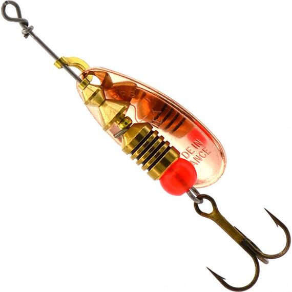 Блесна Mepps Black Fury 2 Chart CU медь/зел.точ 4,5g (D23), фото , изображение 3