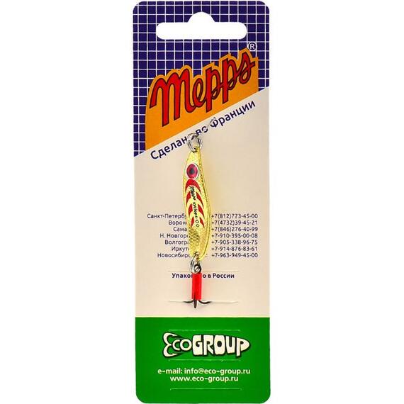 Блесна Mepps Syclops 00 OR/ROUGE золото/красн 5g (H03), Цвет: Red/Gold (Красная/Золото), Вес блесны (г): 5, фото , изображение 4
