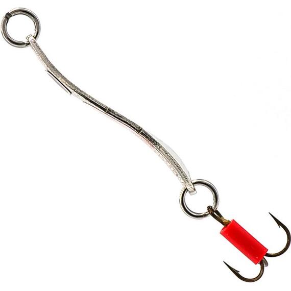 Блесна Mepps Syclops 00 AG/ROUGE серебро/красн 5g (H02), Цвет: Red/Silver (Красная/Серебро), Вес блесны (г): 5, фото , изображение 2