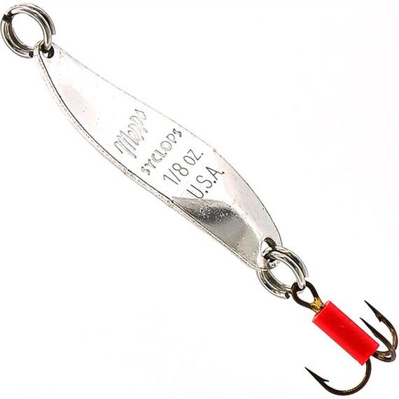 Блесна Mepps Syclops 00 AG/ROUGE серебро/красн 5g (H02), Цвет: Red/Silver (Красная/Серебро), Вес блесны (г): 5, фото , изображение 3
